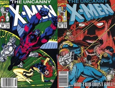Buy The Uncanny X-Men #286-287 Newsstand Covers (1981-2011) Marvel - 2 Comics • 3.70£