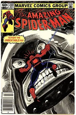 Buy Amazing Spider-Man (1963) #230 VF 8.0 Newsstand Classic Story Versus Juggernaut • 23.61£