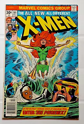 Buy Marvel Comics 1976 X-men #101 1st Appearance Jean Grey As Phoenix Bronze Age Key • 279.82£