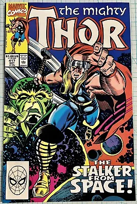 Buy Thor #417 NM 1st Appearance Red Celestial Ron Frenz Cover Marvel Comics 1990 • 6.32£
