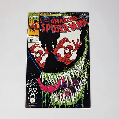 Buy Amazing Spider-Man #346 April 1991 Marvel Comic Book Erik Larsen Venom Cover • 21.44£