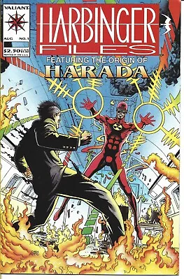 Buy Harbinger Files #1 Valiant Comics 1994 Bagged And Boarded • 5.18£