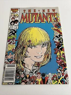 Buy New Mutants, The #45 Marvel 25th Anniversary Frame VF- - Box 16 • 3.95£