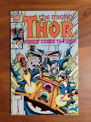 Buy Thor #371 (Marvel 1986) 1st Justice Peace TVA NM- • 4.72£