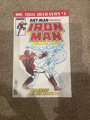 Buy Iron Man #1 #219 First Appearance The Ghost True Believers 2018 Marvel • 9.99£