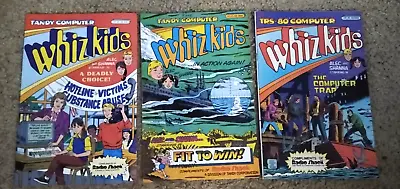 Buy TANDY COMPUTER WHIZ KIDS - Lot Of 3 Promo Comics - 1990 - Dick Ayers Art • 4.74£