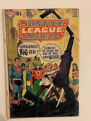 Buy Justice League Of America #73 (DC Comics 1969) 1st Golden Age Superman In Silver • 11.83£