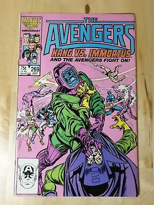 Buy The Avengers Volume 1 #269 Cover A First Printing Marvel Comics 1986 Kang Key • 29.99£