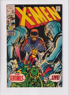 Buy Uncanny X-Men (1963) #  57 UK Price (5.5-FN-) (266147) 1st Larry Trask, Neal ... • 76.50£