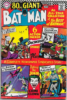 Buy Batman #187 DC 1967  Finger, Hamilton, Kane, Sprang, Burnley, Moldoff, FN • 35.98£