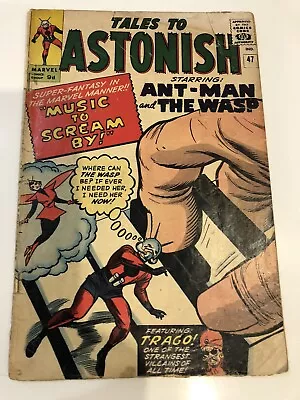 Buy Tales To Astonish #47 - 9d - 1963 - Marvel Silver Age  - G/VG (3.0) • 15£