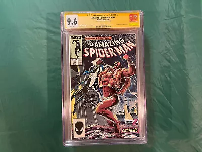 Buy Amazing Spider-Man #293 CGC 9.6 SS Signed Bob McLeod 1987 Kraven Key!  Marvel • 273.45£