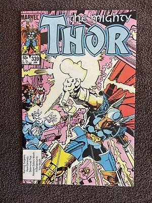 Buy The Mighty THOR #339 (Marvel, 1984) Walt Simonson ~ 1st Nidhogg • 21.55£