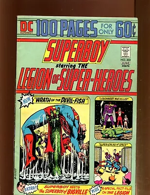 Buy Superboy #202 - Starring Legion Of Super Heroes/100 Pages! (6.0) 1974 • 11.21£