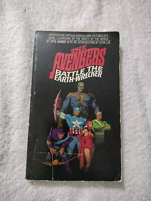 Buy 1967 The Avengers Battle The Earth-Wrecker Otto Binder Softcover Book Marvel  • 23.68£