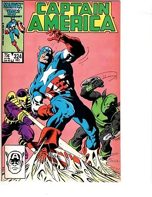 Buy Captain America #324 VF/NM 1986 • 4.75£