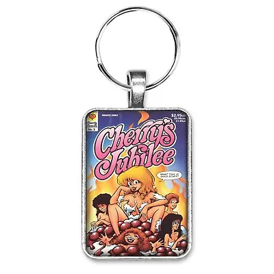 Buy Cherry's Jubilee #1 Cover Pendant With Key Ring And Necklace Comic Book Poptart • 12.50£