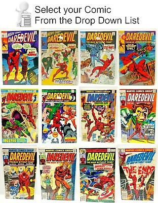 Buy Daredevil Marvel Comic Book Collection #1-200+ — U Pick — Your Choice • 10.25£