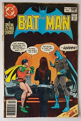 Buy Batman #330, DC Comics 1980, Talia Al Ghul App, Bronze Age • 4.99£