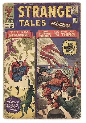 Buy Strange Tales 133 Marvel 1965 GD Doctor Strange Human Torch Jack Kirby • 11.87£
