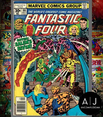 Buy Fantastic Four #186 FN- 5.5 (Marvel) • 8.39£