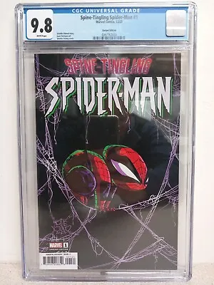 Buy Rare Spine Tingling Spider-man #1 Skottie Young Variant Cgc 9.8 🔥🔥 2023 • 40£