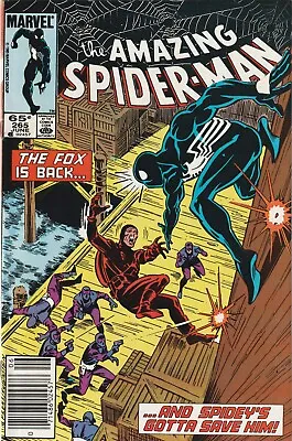 Buy AMAZING SPIDER-MAN # 265 MARVEL COMICS June 1985 NEWSSTAND VARIANT SILVER SABLE • 23.72£