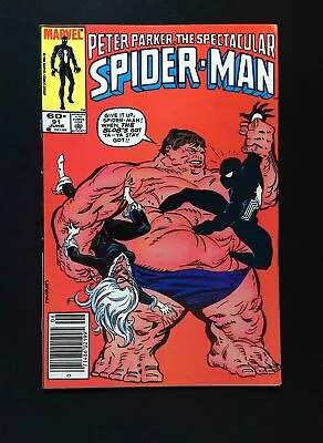 Buy Spectacular Spider-Man #91  MARVEL Comics 1984 FN+ NEWSSTAND • 7.10£