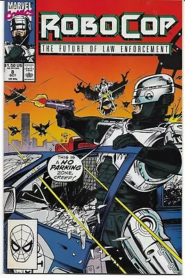 Buy ROBOCOP [The Future Of Law Enforcement] - # 8 (October 1990)  • 3.95£