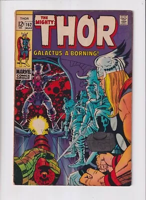 Buy Thor (1962) # 162 (4.0-VG) (1930386) Origin Galactus 1969 • 36£
