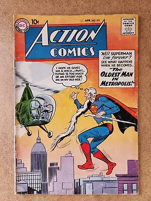 Buy ACTION COMICS #251 (1959) DC Comics Very Good W/ Action Comics #252 Supergirl Ad • 39.97£