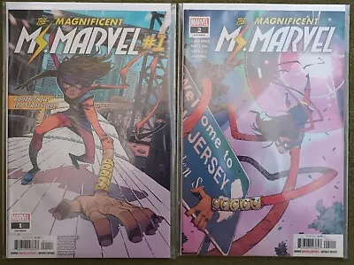 Buy The Magnificent Ms Marvel #1-2 Marvel Comics Ahmed Jung • 8.95£