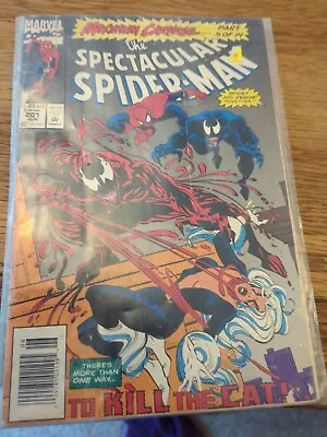 Buy Spectacular Spider-Man, The #201 FN; Marvel | Maximum Carnage 5  • 9.99£