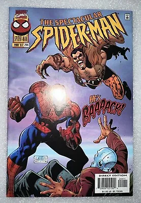 Buy Spectacular Spider-Man #244 NM 1st Full Kraven’s Son Alyosha Marvel Comic 1997 • 11.83£