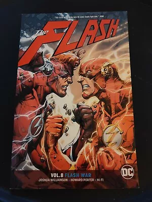 Buy The Flash Volume 8 Flash War By Joshua Williamson 9781401283506 FREE POSTAGE • 12.50£