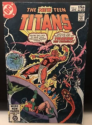 Buy NEW TEEN TITANS #6 Comic Dc Comics Reader Copy • 2.99£
