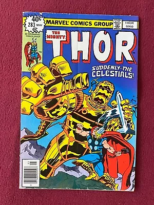 Buy Thor #283 1979 John Buscema! Chic Stone! Marvel Comics - AWESOME! • 3.19£