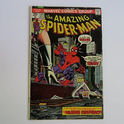 Buy Amazing Spider-Man 144 (1975) 1st App Gwen Stacy Clone Origin Of Cyclone A3 • 24.12£