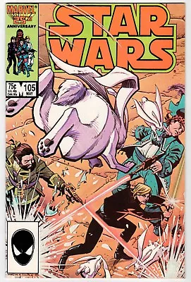 Buy Marvel - STAR WARS Vol.1 #105 - NM May 1986 Vintage Comic • 14.17£
