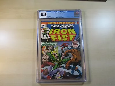 Buy Marvel Premiere #19 Bronze Age Iron Fist 1st Appearance Colleen Wing Cgc 8.5 • 127.92£