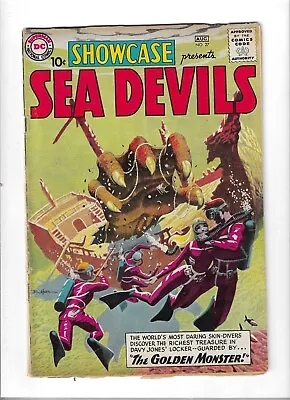Buy Showcase # 27 Very Good [1st Sea Devils] DC 10 Cents Issue • 125£
