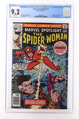 Buy Marvel Spotlight #32 - Marvel Comics 1977 CGC 9.2 Origin + 1st Appearance Of Spi • 157.33£