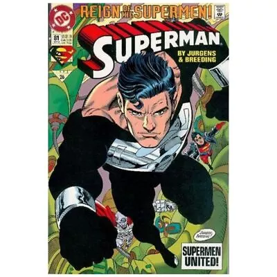 Buy Superman (1987 Series) #81 In Near Mint Minus Condition. DC Comics [m  • 3.17£