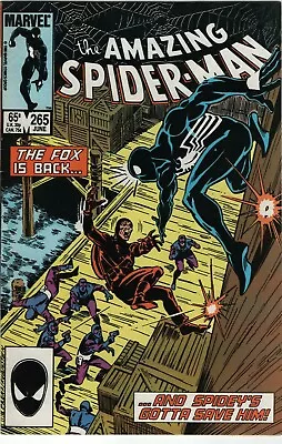 Buy Amazing Spiderman #265 1st Appearance App Silver Sable 1985 Marvel Comics • 70.98£