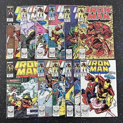 Buy Invincible Iron Man 12x Lot 228-246 (Ghost, Rhino, Spider-Man) Mostly FN & VF • 14.23£
