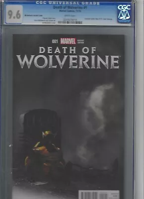 Buy Death Of Wolverine #1 CGC-Graded Group Of 7 (Marvel, 2014) Cgc 9.6 • 135£