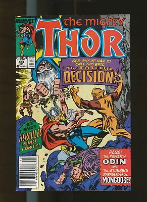 Buy The Mighty Thor No 408 Newstand, Mark Jewelers US Marvel Vfn-nm • 7.24£