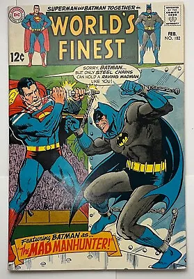 Buy World's Finest #182 DC Comics 1969 • 7.19£
