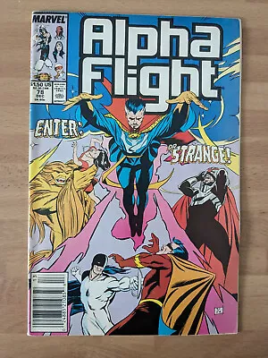 Buy Alpha Flight Vol.1 #78 (marvel 1989) - Fn+ • 2.50£