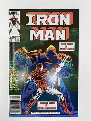 Buy Invincible Iron Man #200 Marvel Comics 1985 MCU • 7.12£